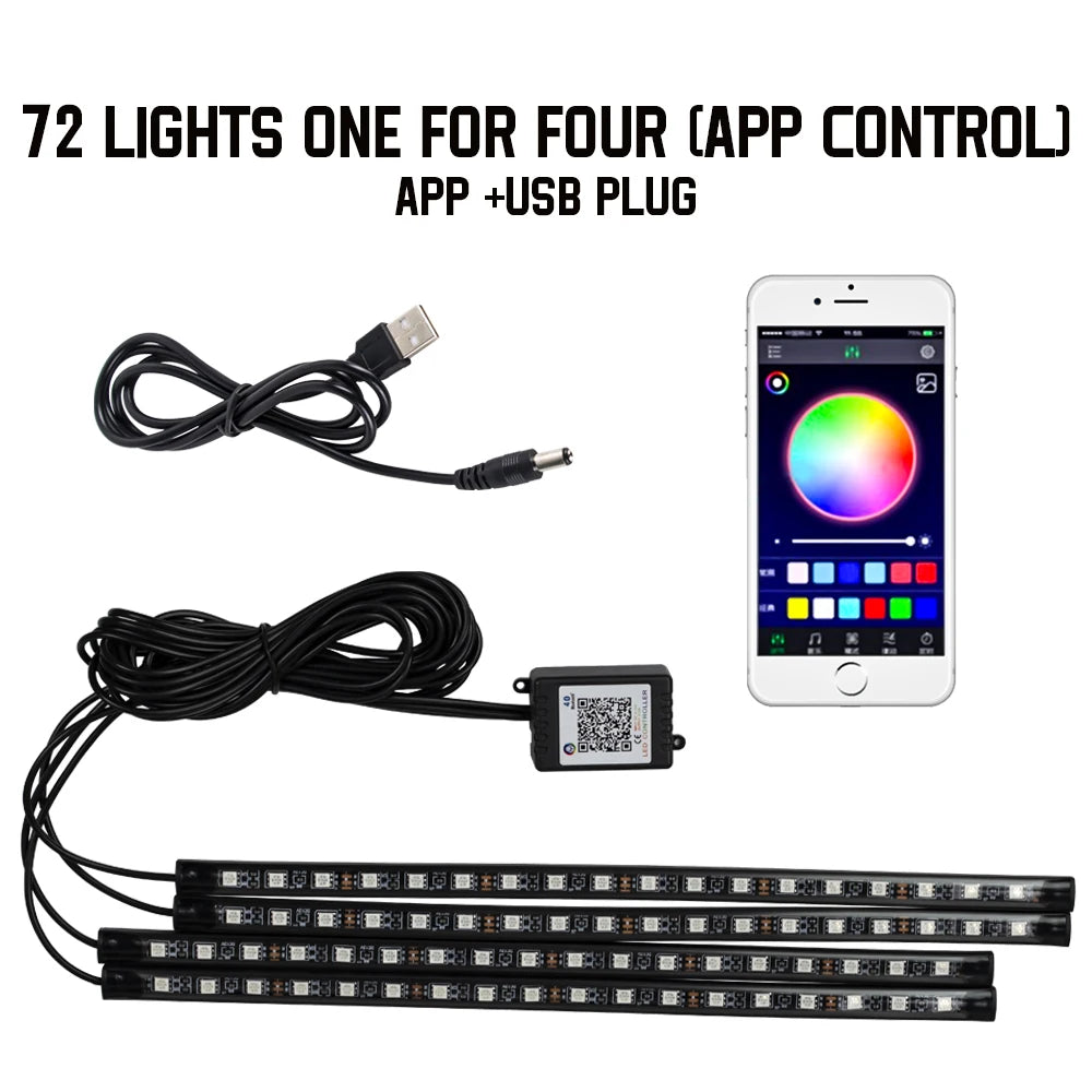 Interior Footwell Glow Kit
